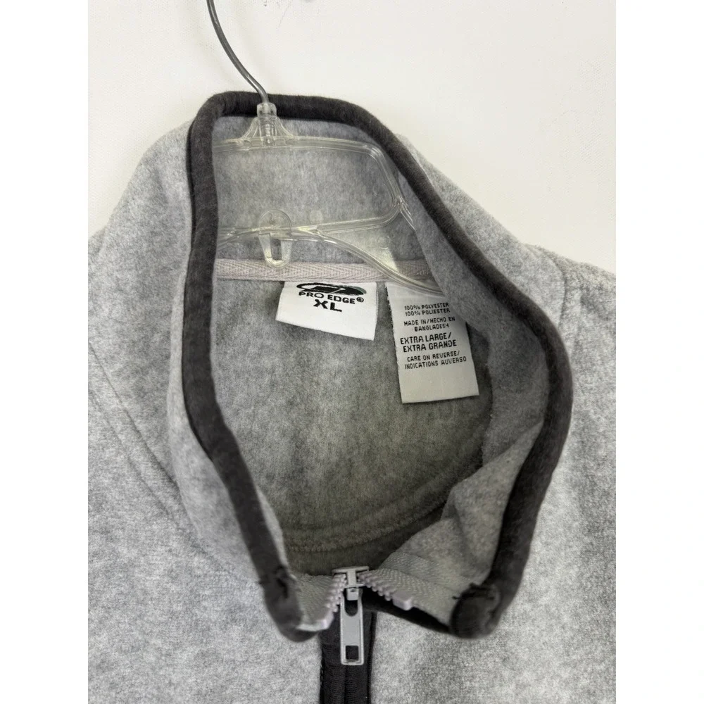 Vintage The Edge Men's Cleveland Browns gray‎ vest With Pockets size XL